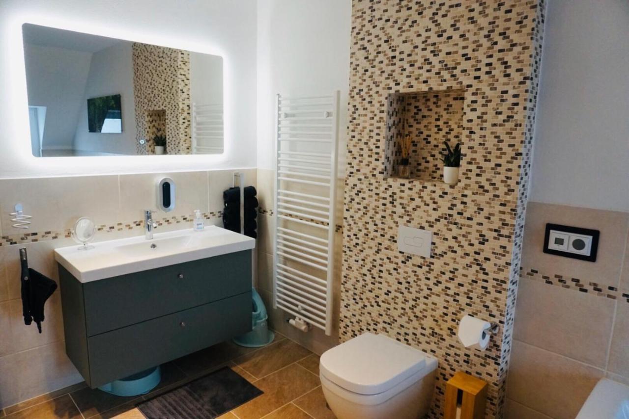 Fewo26 Im Sagenharz - Stilvolles Family-Apartment, 2 Sz, Klimaanlage, Wlan, Netflix & Free Parking Thale Exteriér fotografie