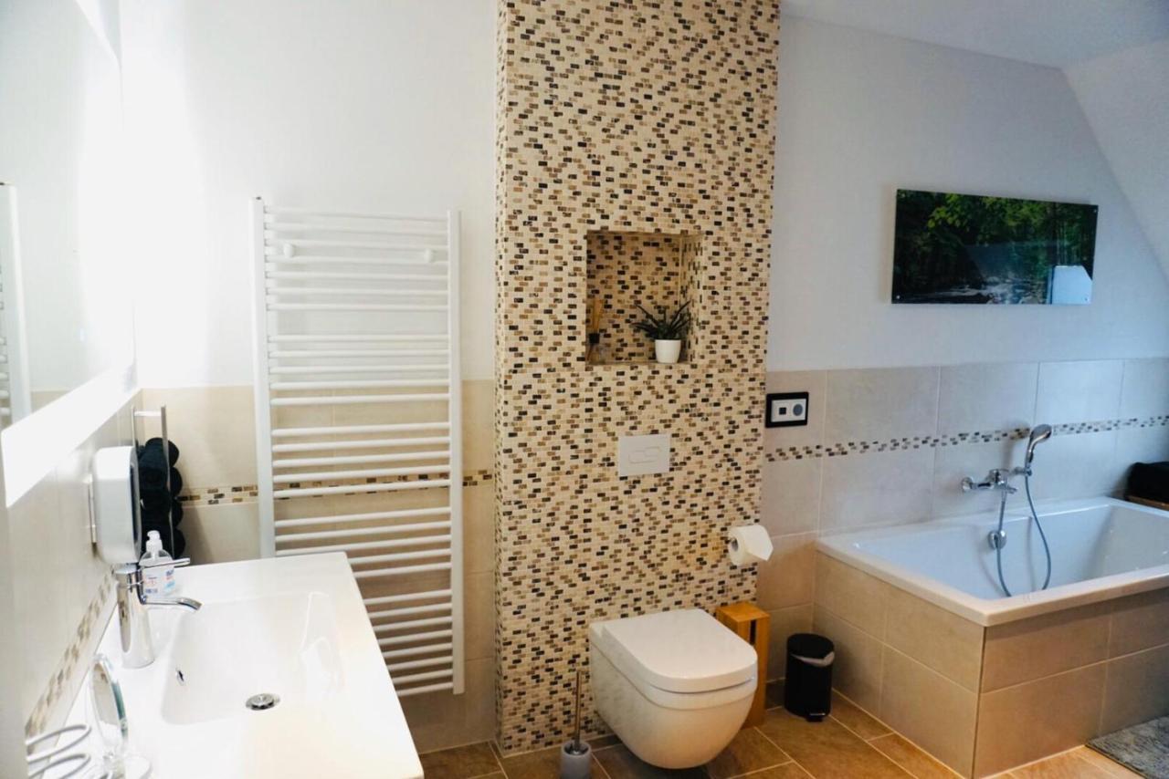 Fewo26 Im Sagenharz - Stilvolles Family-Apartment, 2 Sz, Klimaanlage, Wlan, Netflix & Free Parking Thale Exteriér fotografie